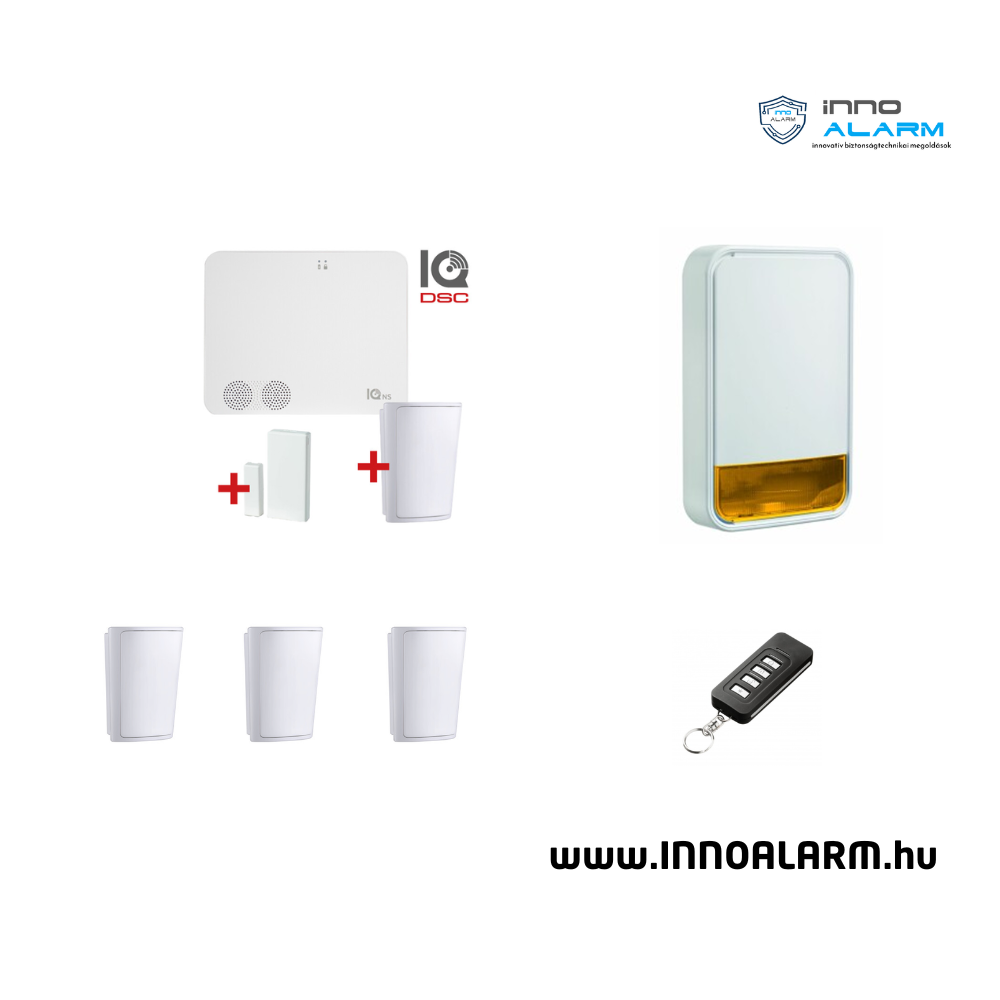 DSC IQ IQ4NS-PACK+3P+S+R