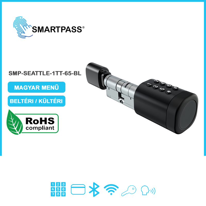 Seattle 65 Black Okoskilincs