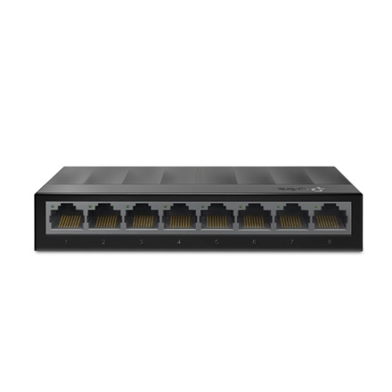 TP-Link switch - LS1008G (8 port, 1 Gbps)
